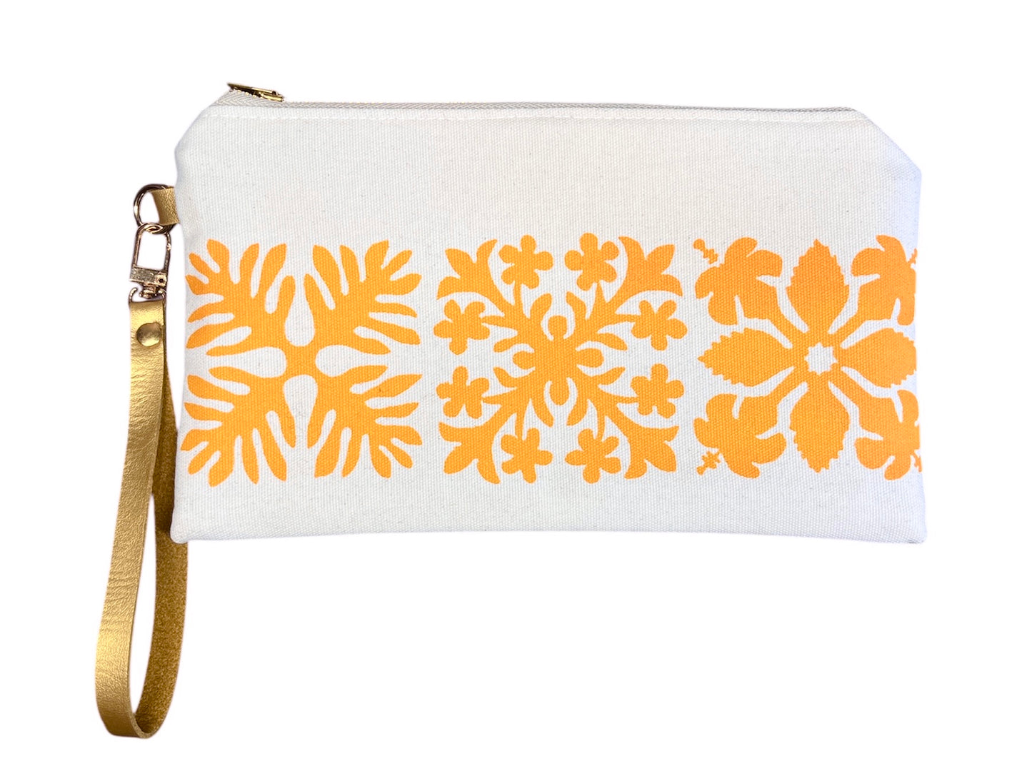 Hawaiian Quilt -Wristlet