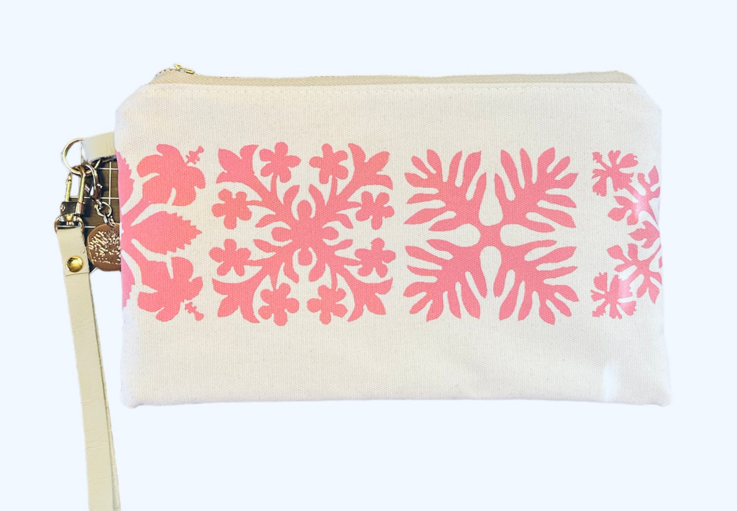 Hawaiian Quilt -Wristlet