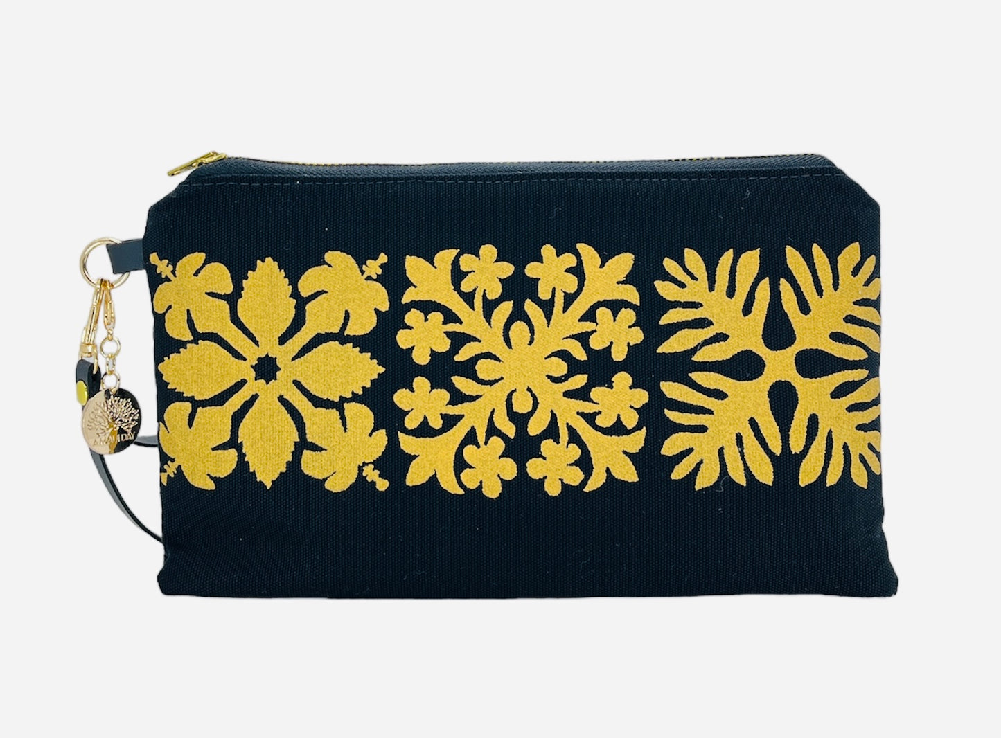 Hawaiian Quilt -Wristlet