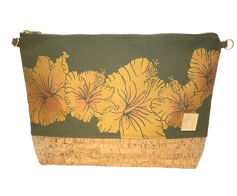 Hibiscus - Large Purse