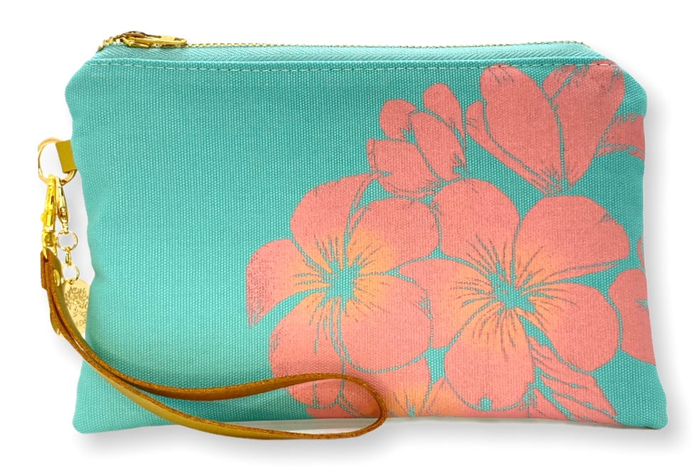 Plumeria - Wristlet