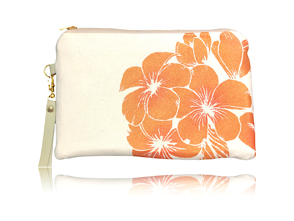 Plumeria - Wristlet