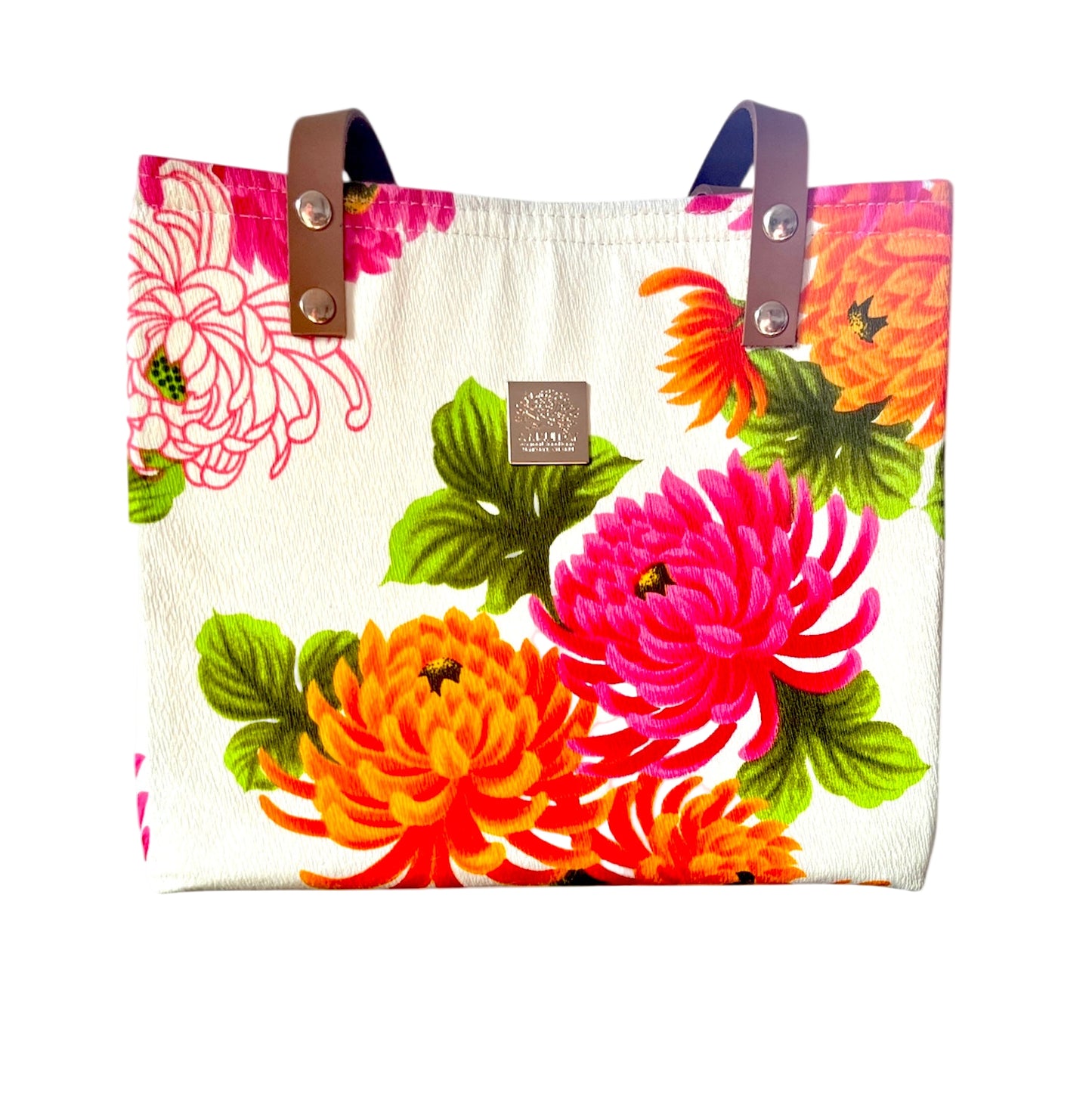 NEW Vintage Tote - Chrysanthemums