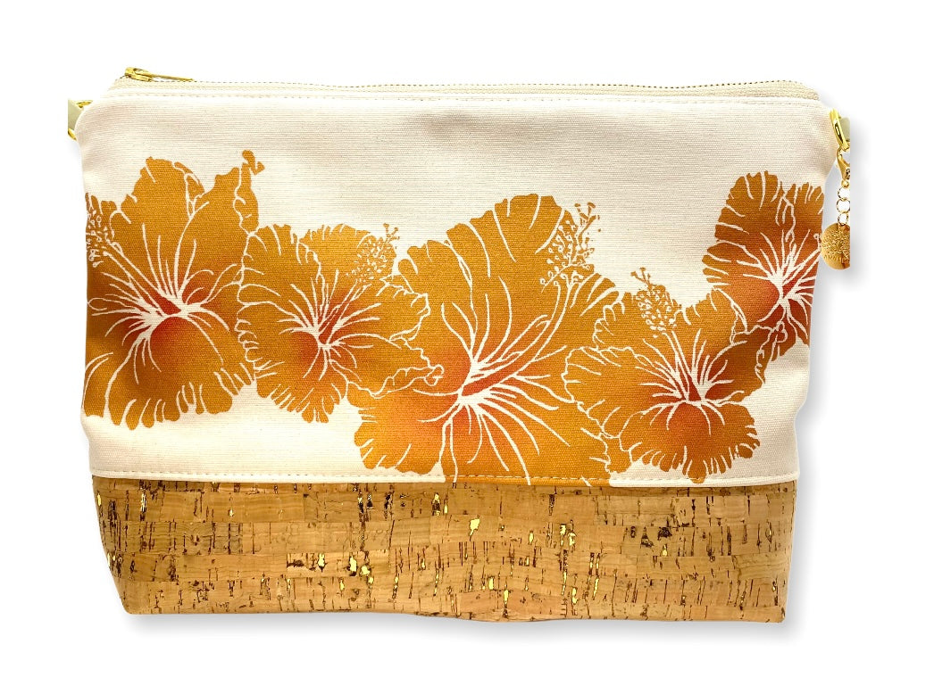 Hibiscus - Large Purse