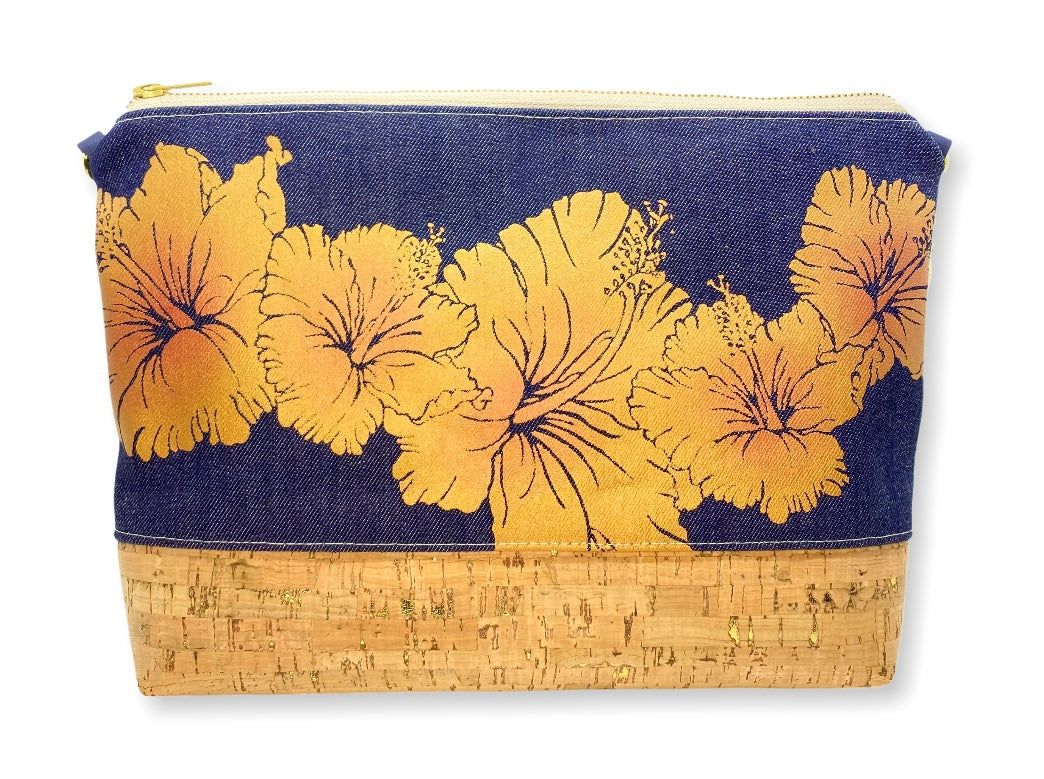 Hibiscus - Large Purse