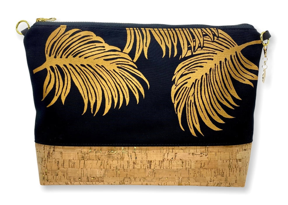 Palm Leaves - Large Purse