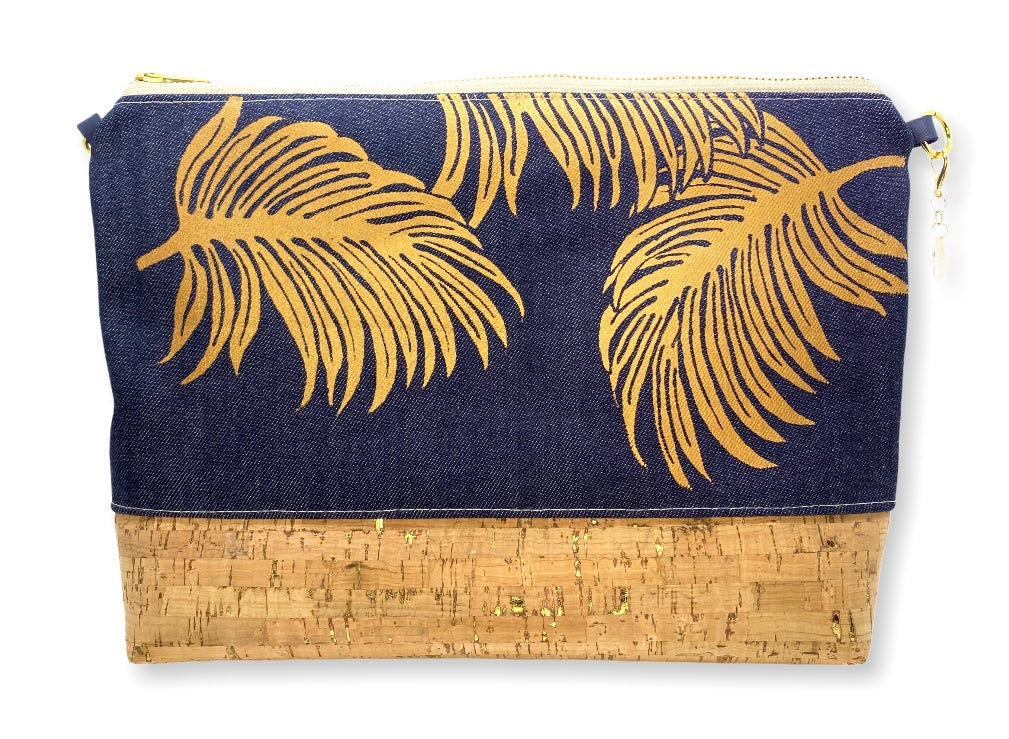 Palm Leaves - Large Purse