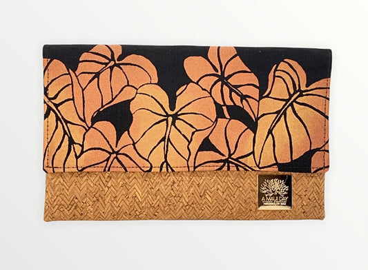 Kalo Handprinted Foldover Clutch